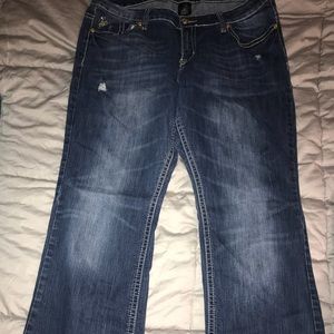 Bootcut jeans fancy